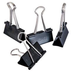 Биндер металлический Economix 41 мм 12 шт Фото 1