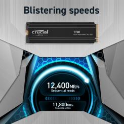 Накопитель SSD Micron M.2 2280 1TB T700 Фото 2