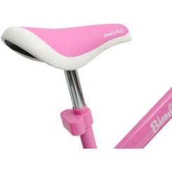 Беговел Bimbo Bike 12`, розово-белый Фото 3