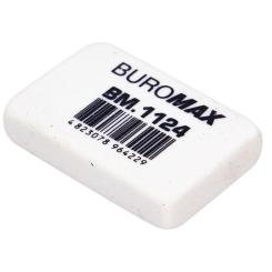 Ластик Buromax L прямоугольная, 36х23х8 мм прямоугольная, белая Фото