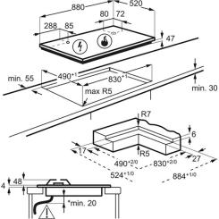 Варочная поверхность Electrolux KDI951723K Фото 1