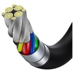 Дата кабель Baseus USB-C to USB-C 1.0m 5A Black Фото 2