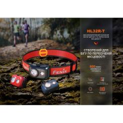 Фонарь Fenix HL32R-T Black Фото 5