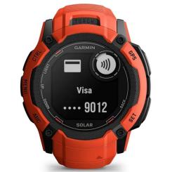 Смарт-часы Garmin Instinct 2X, Solar, Flame Red, GPS Фото 9
