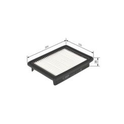 Воздушный фильтр для автомобиля Bosch F026400584 Фото 4