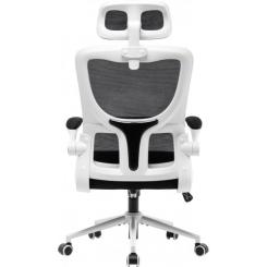Офисное кресло GT Racer X-5728 White/Black Фото 4