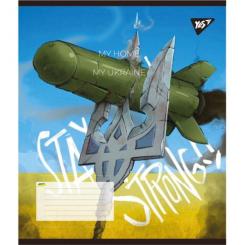 Тетрадь Yes Yes My Ukraine 18 листов клетка Фото