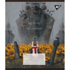 Тетрадь Yes Yes My Ukraine 18 листов клетка Фото 1