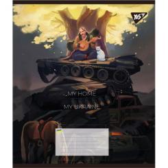 Тетрадь Yes Yes My Ukraine 18 листов клетка Фото 2