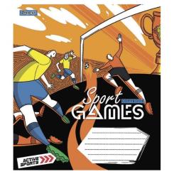 Тетрадь 1 вересня Sport games 18 листов клетка Фото 4