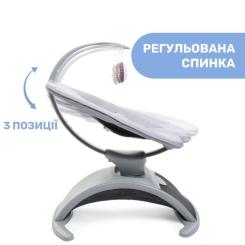 Кресло-качалка Chicco Comfy Wave light gray Фото 4