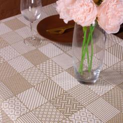 Скатерть MirSon Жаккард №301 Jacquard Olive 200x280 см Фото 1