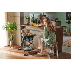 Стульчик для кормления Kinderkraft Foldee Grey Фото 7