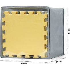 Детский коврик Kinderkraft пазл Luno Yellow, 30 элементов Фото 5