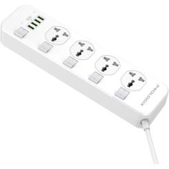 Сетевой фильтр питания Prologix Premium PR-SC4408W Фото 1