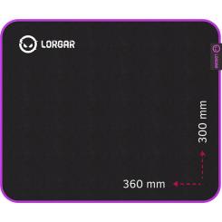 Коврик для мышки Lorgar Main 313 Black/Purple Фото