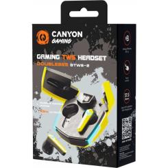Наушники Canyon GTWS-2 Gaming Yellow Фото 5
