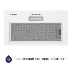Вытяжка кухонная Minola HBI 5614 WH 1000 LED Фото 3