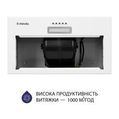 Вытяжка кухонная Minola HBI 5614 WH 1000 LED Фото 4