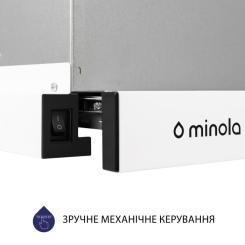 Вытяжка кухонная Minola HTL 614 WH LED Фото 6
