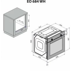 Духовой шкаф Minola EO 684 WH Фото 11