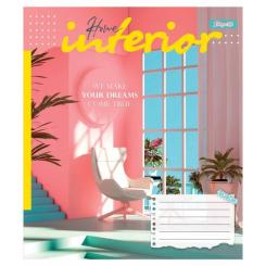 Тетрадь 1 вересня А5 Interior 60 аркушів, лінія Фото 1