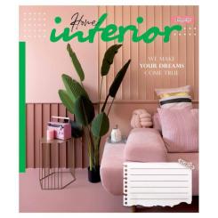 Тетрадь 1 вересня А5 Interior 60 аркушів, лінія Фото 4