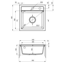 Мойка кухонная Deante Zorba Фото 3