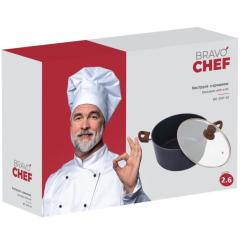 Кастрюля Bravo Chef Класична 2.6 л Фото 6