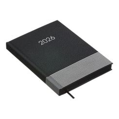 Еженедельник Buromax датированный 2026 PARALLEL A5 черный Фото 2
