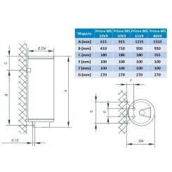 Бойлер TIKI Prime MS 80V9 Фото 5