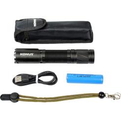 Фонарь Konus Konuslight-RC7 (1200 Lm) USB Rechargeable Фото 6