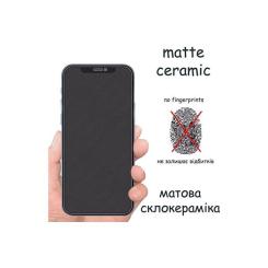 Стекло защитное Drobak Matte Ceramics Apple iPhone 14 (535324) Фото 4