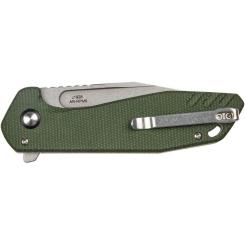 Нож CJRB Riff SW Micarta Green Фото 3