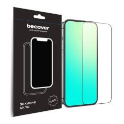 Стекло защитное BeCover Apple iPhone 15 Black Фото