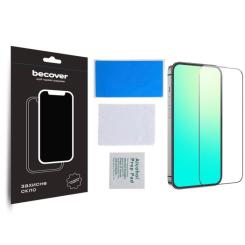 Стекло защитное BeCover Apple iPhone 15 Black Фото 2