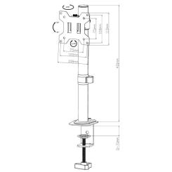Кронштейн Vinga TD30-1051 Фото 6