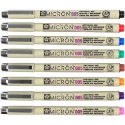 Лайнер Sakura PIGMA MICRON (0.05) 0,2мм, Зеленый Фото 2