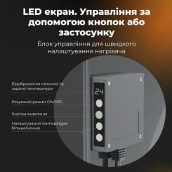 Обогреватель AENO Eco Smart GH5S LED Grey Фото 8