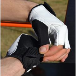 Перчатки для фитнеса MadMax MFG-444 Fitness White M Фото 7