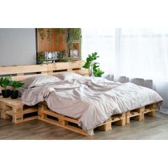 Простынь Ardesto Mix&Match сатин 180х240 см айвори Фото 6