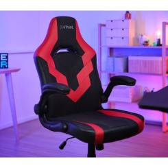 Кресло игровое Trust GXT703R Riye Black/Red Фото 5