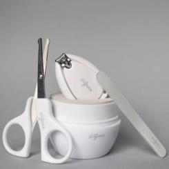 Детский маникюрный набор Difrax Baby Deluxe: кусачки, ножиці, пилочка Фото 1