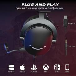 Наушники Fifine H9 Black Фото 6