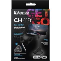 Универсальный автодержатель Defender CH-118 магніт, на панель Фото 9