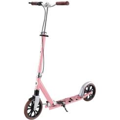 Самокат Globber NL205 Deluxe с ручным тормозом Пастельно-розовый Фото
