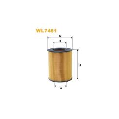 Фильтр масляный Wixfiltron WL7461 Фото