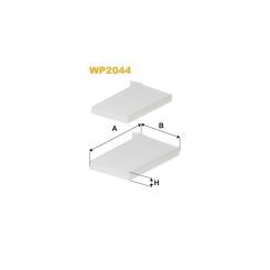 Фильтр салона Wixfiltron WP2044 Фото