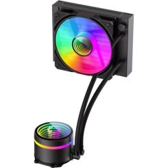 Система жидкостного охлаждения Gamemax Iceburg 120 Black infinity Фото 2