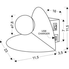 Светильник Candellux 21-76038 ZENIT Фото 1